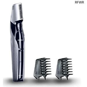 RFWR® Body-trimmer voor heren met 3 opzetstukken - Huidvriendelijk elektrisch scheerapparaat voor nat en droog scheren