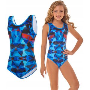 ZAGANO - Badpak meisjes - Maat 122 - Sneldrogende - Sport zwempak - Strandpak damen