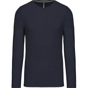 Kariban T-shirt ronde hals lange mouwen K359 - Navy