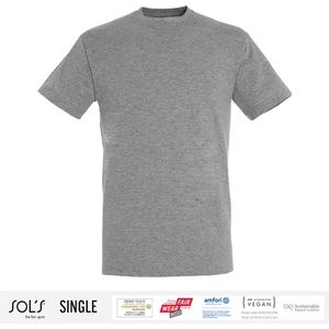 Sol's Heren T-Shirt 100% biologisch katoen Ronde hals Grg Maat M