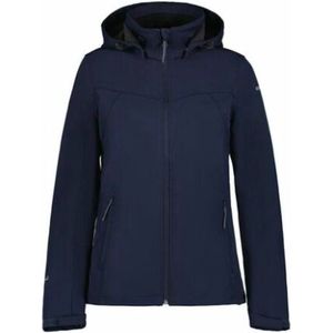 Icepeak Brenham Dames Softshell Jack Donkerblauw