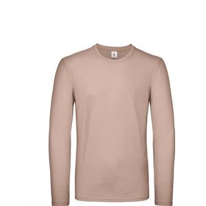B&C #E150 Men's T-shirt long sleeve CGTU05T - Millennial Pink - 3XL