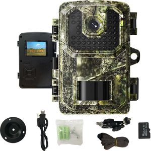 Professionele WildCamera met Nachtzicht Grenect - Wildcamera Voor Buiten – 32GB SD kaart