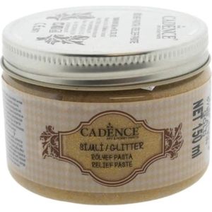 Cadence Glitter Relief Pasta 150 ml Goud