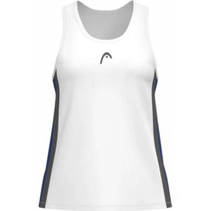 HEAD - Club - Tanktop - Royal White - 100% Polyester