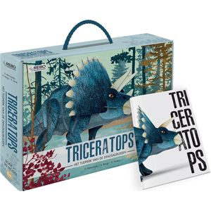 Triceratops - Boek + 3D-puzzel