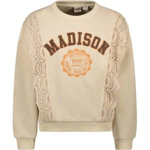Street Called Madison Lazy Luna Truien & Vesten Meisjes - Sweater - Hoodie - Vest- Zand - Maat 176