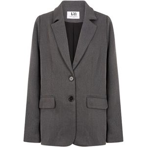 Lofty Manner - Blazer QK49.1 Liva - Donker Grijs
