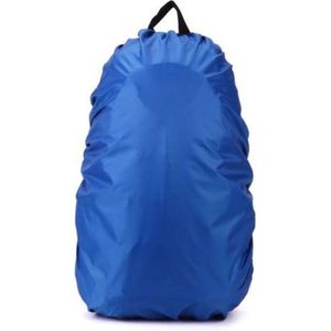 Blauwe 35 Liter Travelbag - Regenhoes - Rugzak Cover - Backpack Beschermhoes - Uniseks