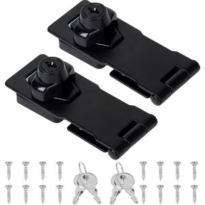 JGS ® Veiligheidsslotset van Roestvrij Staal voor Diverse Toepassingen - 2 stuks