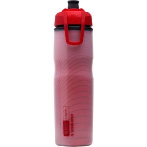 BLENDERBOTTLE - ROOD - 710ml INSULATED Hydration / water Halex Sports bidon - Speciale wielrenbidon met uniek mondstuk. Drink vanuit iedere richting.