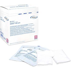 Maimed Non-woven split kompres 10x10cm- per 2 stuks steriel verpakt - (50 stuks)