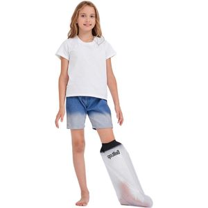 Waterdichte Gipsbescherming voor kinderen - douche zwembad - siliconen - letsel - beenbescherming