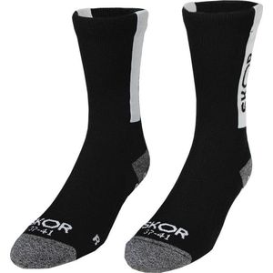 Sportsokken Heren - Gripsokken Voetbal - Zwart - Maat 42-45