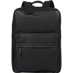 BURKELY Minimal Mason Unisex Rugtas - 15,6 inch laptopvak - Zwart