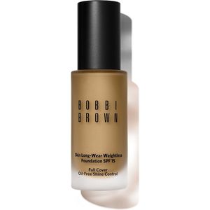 Bobbi Brown Skin Long-Wear Weightless Foundation SPF 15 30 ml Full cover oil free W-068 Golden honey