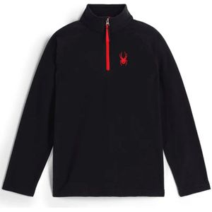 Spyder Speed Fleece Met Halve Rits Zwart 10-12 Years Jongens,