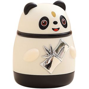 Tandenstokerhouder, tandenstokerdoosje, tandenstokerdoosje, panda tandenstokerdispenser, automatische dispenser, stevig en duurzaam, hygiënische opslag, klein en schattig, interessante decoratie, zeer geschikt voor restaurants.