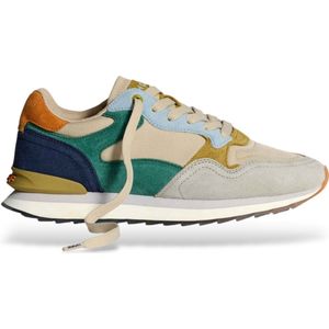 HOFF - City Singapore - Sneakers - Groen - Leer materiaal