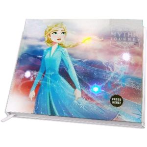 Kids Licensing Notitieboek Frozen 2 Meisjes Karton/papier Blauw