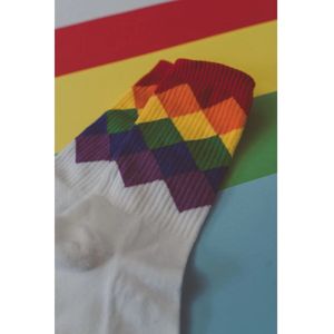 Pegada Socks – Rhombuses – Grafische unisex sokken met ruitpatroon – Maat 36-46