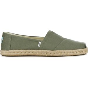 TOMS Espadrilles Female / Instappers / Damesschoenen - Canvas - Alpargata Rope - Groen - maat 37