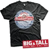 BUDWEISER - T-Shirt Big & Tall - American Lager (5XL)