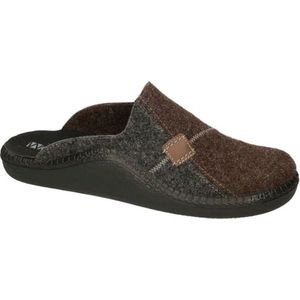 Westland -Heren - bruin donker - pantoffels & slippers - maat 47