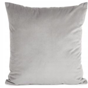 Dekoratieve Kussensloop Velours 45x45cm DENICE - Grijs
