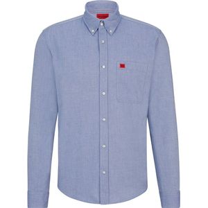 Hugo Evito Shirt Blauw XL Man