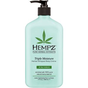 Hempz - Triple Moisture - Whipped Body Crème - 500 ml - Hennepzaadolie