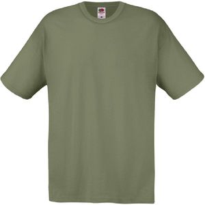 Fruit Of The Loom Heren Screen Stars Origineel Vol Cut T-shirt met korte mouwen (Klassiek Olive)