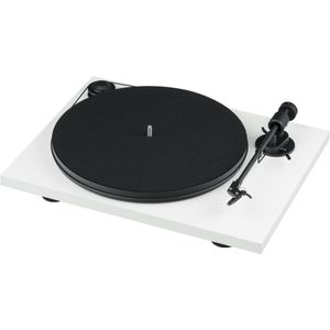 Pro-Ject Primary E - Hoogwaardige Platenspeler - Retro Vinylspeler - Wit