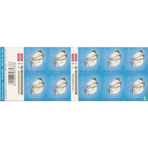 Bpost - Dieren - 10 postzegels tarief 1 neutraal - Verzending België - Vlinder
