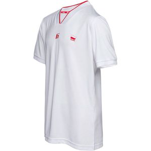 Huari Polska Junior T-shirt Met Korte Mouwen Wit 164 cm Jongens,Meisjes