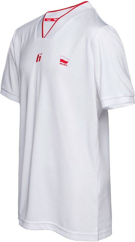 Huari Polska Junior T-shirt Met Korte Mouwen Wit 164 cm Jongens,Meisjes