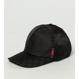 Gucci GG Logo Baseball Cap - Black Hats