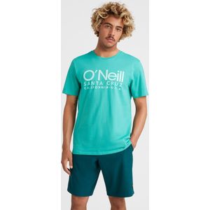 O'Neill T-Shirt Men CALI ORIGINAL T-SHIRT Sea Green M - Sea Green 100% Katoen Round Neck