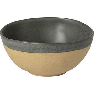 Kitchen trend - Arenito - kom - houtskool grijs - set van 6 - 15.8 cm rond