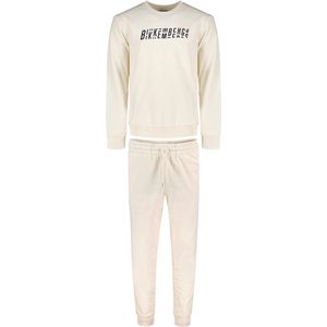 Bikkembergs Bmf1336 Trainingspak Beige L Man
