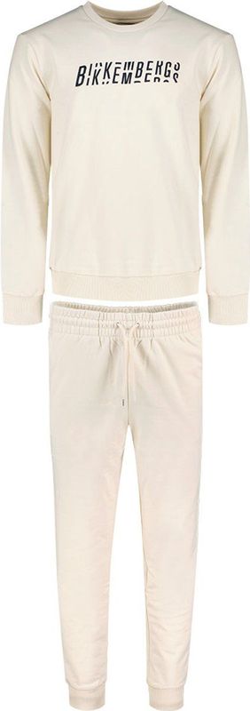 Bikkembergs Bmf1336 Trainingspak Beige L Man
