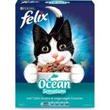 FELIX Ocean Sensations – Zalm/Forel/Koolvis/Groenten - Kattenvoer - 1 kg