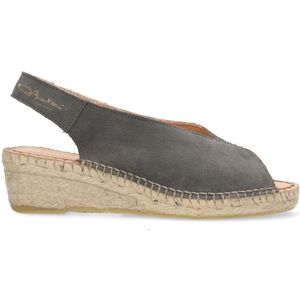 Fred de la Bretoniere Jamy Sling Espadrille Taupe maat 40