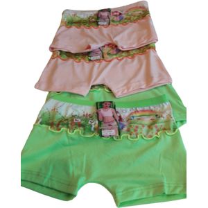 Meisjes boxershorts - Love - 4 stuks - Bamboe - 10/11 jaar