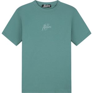 Malelions Striped Signature T-Shirt
