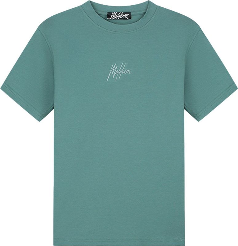 Malelions Striped Signature T-Shirt