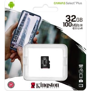 Kingston MicroSD Kaart 32GB - Incl. Adapter