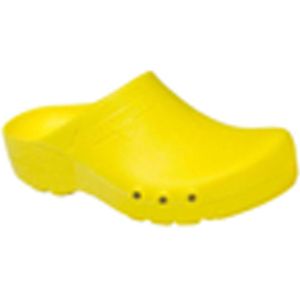 Klimaflex Medische Klompen - Medische schoenen - Zorg Schoenen - PU antislip zool - Clogs - Geel
