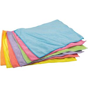 Work-It 7 Delige Microvezel Auto Droogdoek, Poets Handdoekenset