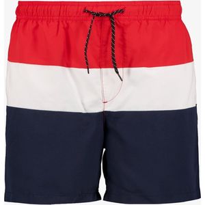 Produkt heren zwemshort rood wit blauw - Maat S - Zwembroek